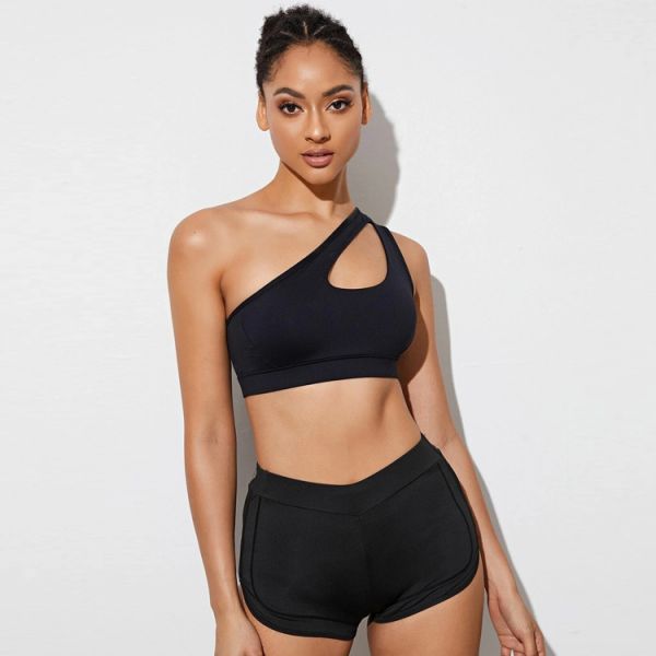 One Shoulder Sports Bra