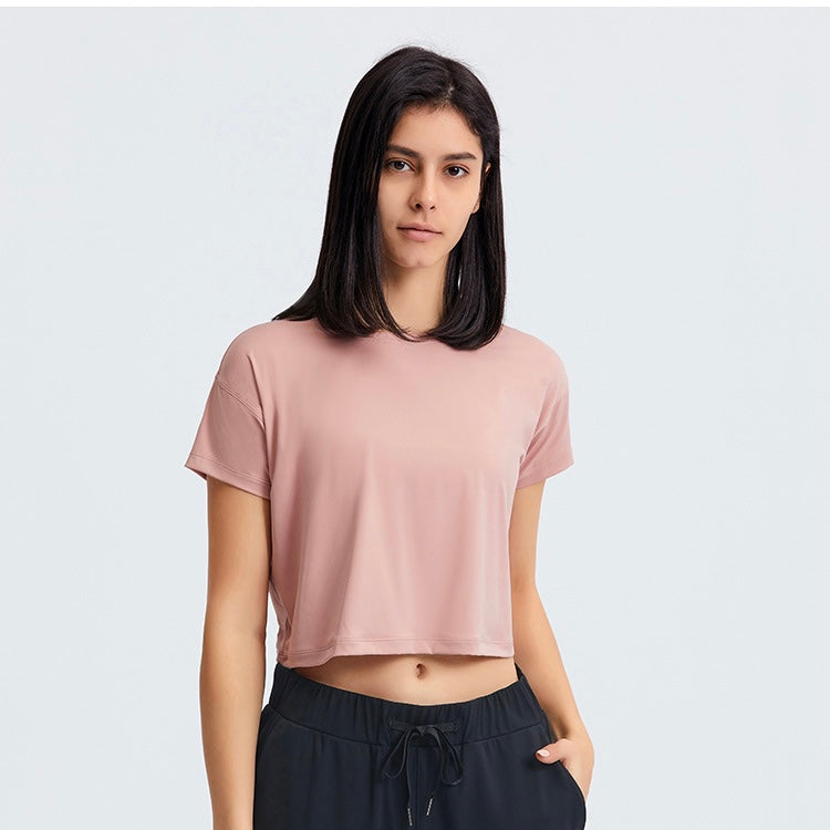 Relaxed Cropped Tee
