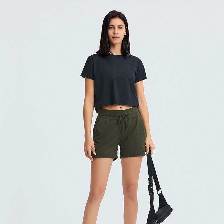 Relaxed Cropped Tee – Steezy
