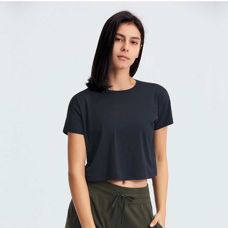 Relaxed Cropped Tee