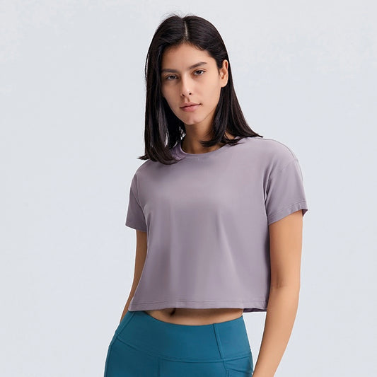 Relaxed Cropped Tee